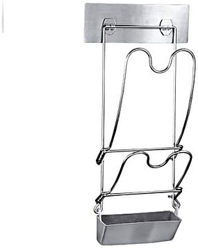 LI Magic Sticker Chromed Metal Pot Lid Rack T04SH/ Receive Casket /Traceless Sticker Bracket