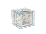Child to Cherish Christening Block in Blue