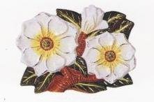 GARDENIA 3-D TRIVET / slice *NEW!*