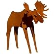 Medium Rusty Moose Sculptures