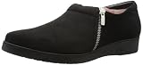 UPC 840692100073 product image for BeautiFeel Women's Deva Flat, Black Suede, 41 BR/10 M US | upcitemdb.com