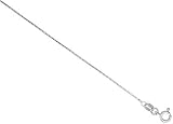 Sterling Silver 0.8 mm Very Thin Italian Box Chain NICKEL FREE (Available in Different Lengths)