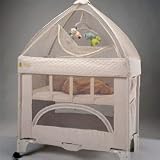 Mini Co-Sleeper Bassinet Canopy - Toffee