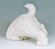 Terrier DIGGING DOG half Statue garden yard art figure decor Westie