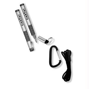 Trekker Pen w/Key Ring, Lanyard, & Carabiner Clip, Clam Pack