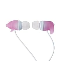 Design Kopfhörer LITTLE PIG rosa - Für iPod+MP3+CD...