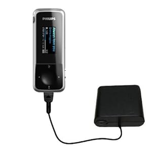 Portable Emergency AA Battery Charge Extender for the Philips Gogear Mix - uses Gomadic TipExchange Technology Portable Emergency AA Battery Charge Extender for the Philips Gogear Mix - uses Gomadic TipExchange Technology