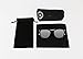 Brand Jon Senkwok Mens Wayfarer Sunglasses Polarized Silver