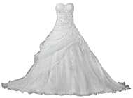 Sweetheart Beaded Lace-Up Applique Ruched Organza Off the Shoulder  Dress