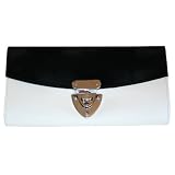 Travel Roll Jewelry Case Clutch Black Velvet Beige Leather Silver Accent by Tech Swiss