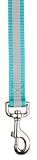  : 4 FOOT - BLUE -Reflective Stripe Safety Dog Lead