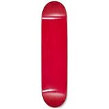 Blank 8" Skateboard Deck (RED) Plus griptape