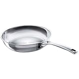 Le Creuset Tri-Ply Stainless Steel 9-1/2-Inch Fry Pan