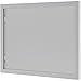 Basyx BL72HDG Bl Series Hutch Doors, Glass, 13 1/4 X 17 3/8, Silver/Frosted