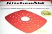 Kitchenaid Red Sink Mat Large 16 x 13 Silicone