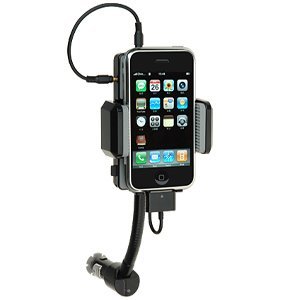 Apple iPhone FM Transmitter w/ Car Charger