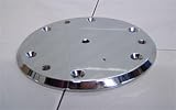 `Advantage Rail Portable Floor Plate Silver