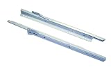 Blum 230M Epoxy Coated Slides 10" 3/4 Extension 100# Class Self Closing (Set) White