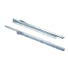 Blum 230M Epoxy Coated Slides 22" 3/4 Extension 100# Class Self Closing (Set) White