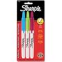 Sanford&reg; Sharpie&reg; Retractable Markers, Three-Color Fashion Pack