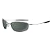 Oakley Whisker Sunglasses - Men's Silver/Dark Gray, One Size