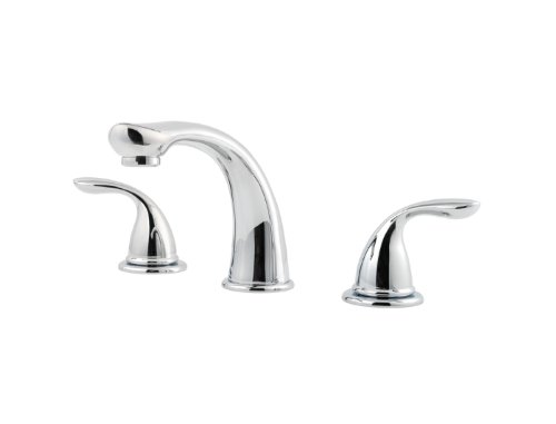 Pfister 1T6-5100 Roman Tub Trim with Metal Lever Handles, Chrome