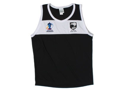 New Zealand Rugby League RWC 2013 Training Singlet Black/White