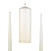 Hortense B. Hewitt Wedding Accessories, Unity Candle Set, Ivory, 9-Inch Pillar and 2 10-Inch Tapers
