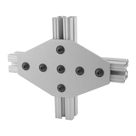 80/20 15 Series 4335 7-HOLE CROSS JOINING PLATE