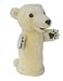 Handpuppe Bär weiß Polarbär Eisbär Bären Zoo Handspielpuppe Kasperlfigur