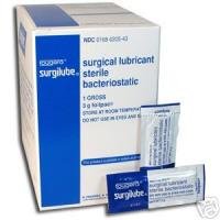 Surgilube Lubricating Jelly, 3gm Foil Packs, 144/Bx