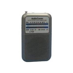 【クリックで詳細表示】Audio Comm AM/FMポケットラジオ RAD-F125N