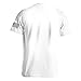 Dion Wear Mens Graphic T-Shirts - Spartan Warrior Short Sleeve T-Shirt, White, Large