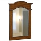Belle Foret 80053 Portrait Mirror in Dark Cherry