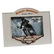 Harley-Davidson&reg; Bar & Shield Logo with Wings Picture Frame. Sculpted and hand-painted graphics. 99354-09V