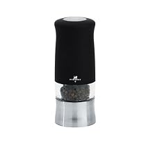 Peugeot Zephir Electric Pepper Mill, Soft-Touch Black