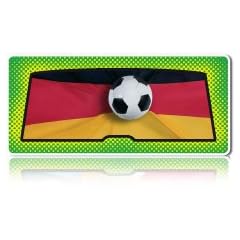 Heckscheibenfolie mit Motiv Number One, Fun up your car, Fussball Europameisterschaft