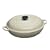 Le Creuset Cast Iron Shallow Casserole, Almond, 30 cm