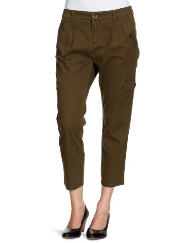 ESPRIT DE CORP Damen Hose/ Capri & 7/8 S01256, Gr. 40, Gr&uuml;n (350) Preisvergleich