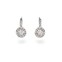Katherine's Ornate Silver Brilliant Cut Vintage Earrings