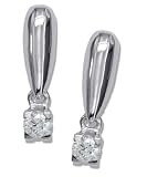 .14CT Round Diamond Dangle Earrings
