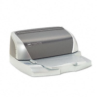 ProClick P210E Electric Comb Binding Machine 110 Shts 16 x 14 x 9 SilverGray