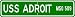 USS ADROIT MSO 509 Street Sign - Navy Gift Ship Sailor