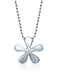 Alex Woo "Little Seasons" Sterling Silver Daisy Pendant Necklace, 16"