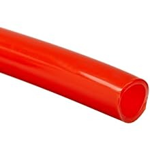 Red Nylon 12 Flexible Metric Tubing