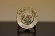 Miniature Eggshell Porcelaine Handpainted Plate