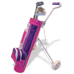 Buy Girl's Golf Starter Set with Cart by Drybranch, Inc. now!