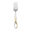 Oneida Golden Aquarius Cold Meat Fork