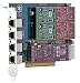 Digium TDM410P Base Card PCI 2.2 Asterisk
