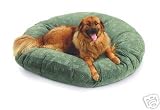 Extra Extra Large 52 Supersoft Round PolySuede Dog Bed